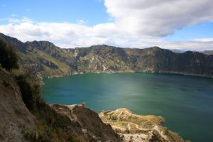 Laguna Quilatoa in Ecuador