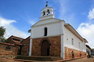 Kirche in Barichara, Kolumbien