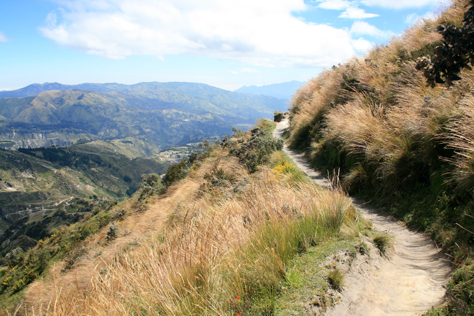 Wandern in den ecuadorianischen Anden