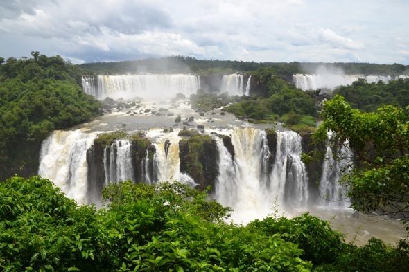 Wasserfälle in Argentinien und Brasilien