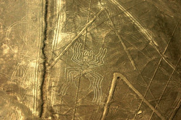 Spinne – Nazca-Linien, Peru