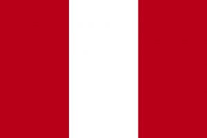 Fahne / Flagge Perus