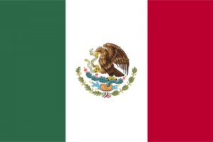 Mexikos Flagge / Fahne
